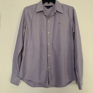 Polo Ralph Lauren Blue Cotton Shirt